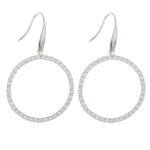 Load image into Gallery viewer, Open Circle Earrings
