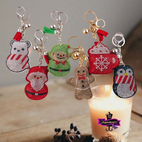 Holiday Keychain Charms