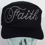 Load image into Gallery viewer, Faith Rhinestone Hat
