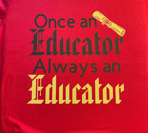 Once An Educator