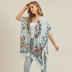 Load image into Gallery viewer, Floral And Vines Kimono
