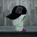 Load image into Gallery viewer, Faith Over Fear Rhinestone Hat
